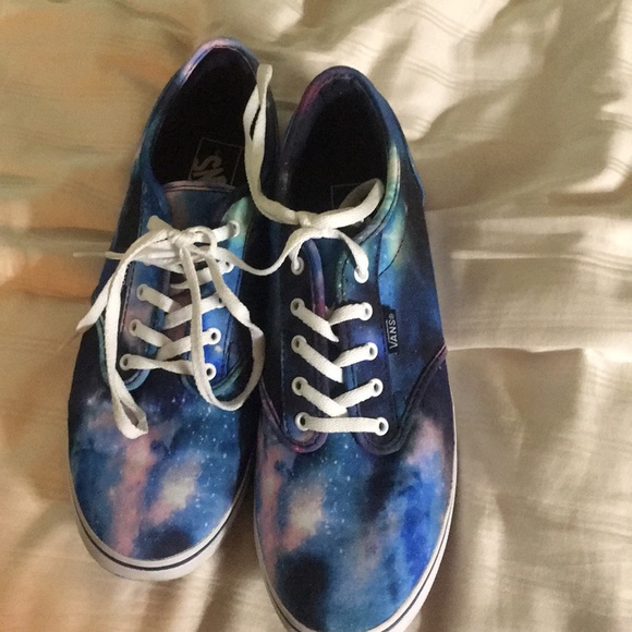 starry night vans shoes